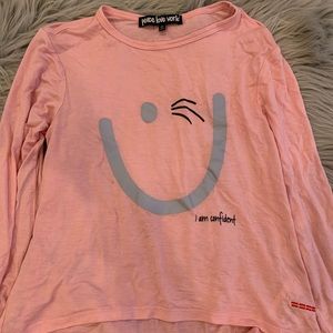 Girls peace love world T